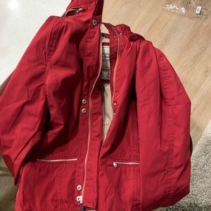 Red Abercrombie and Fitch Jacket